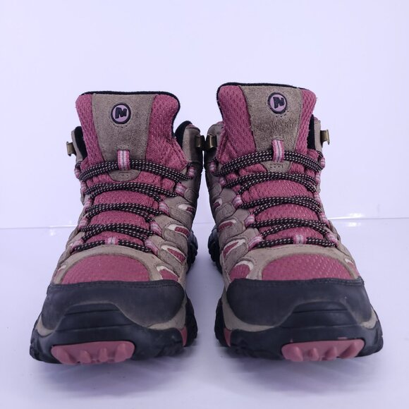 Merrell Moab 2 Mid Waterproof Hiking Boots Women’s 7 Vibram Trail Chukka - Picture 5 of 16